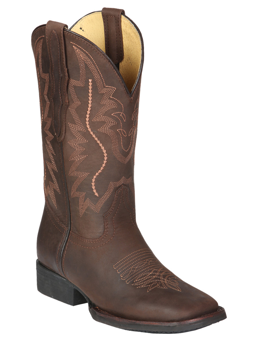 El General Women’s Rodeo Boots - Brown 45802