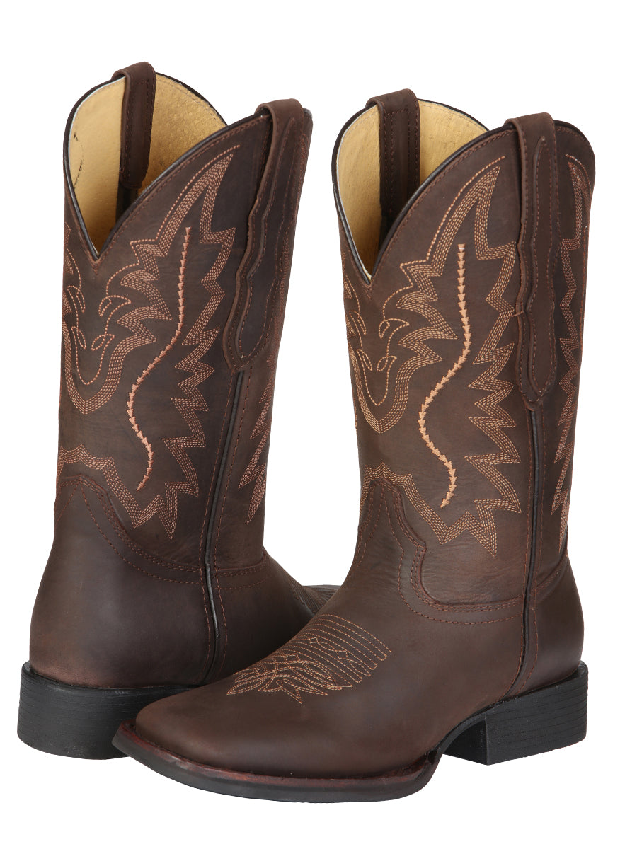 El General Women’s Rodeo Boots - Brown 45802