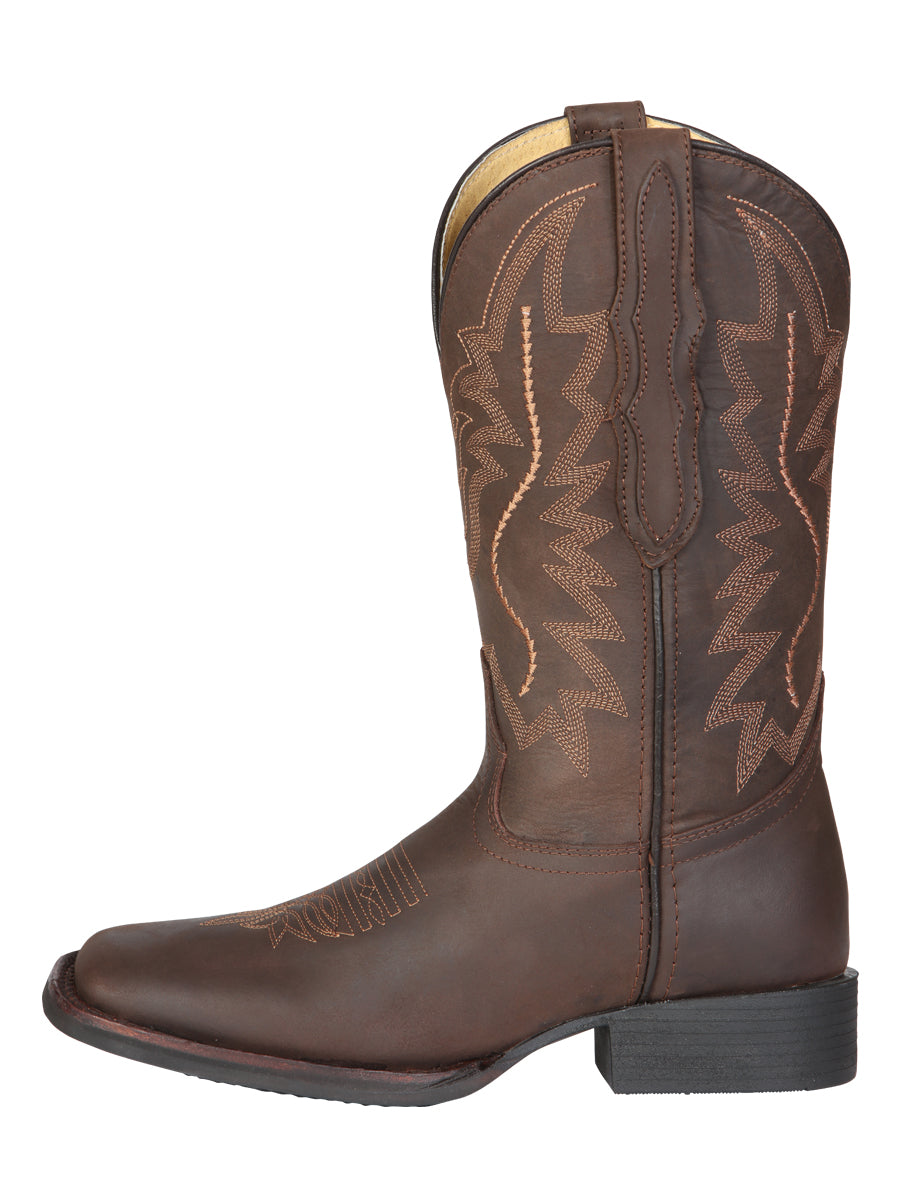 El General Women’s Rodeo Boots - Brown 45802