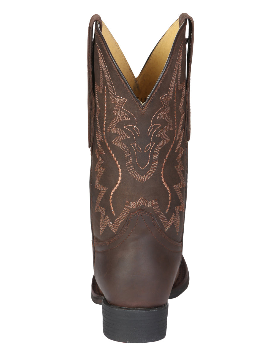El General Women’s Rodeo Boots - Brown 45802