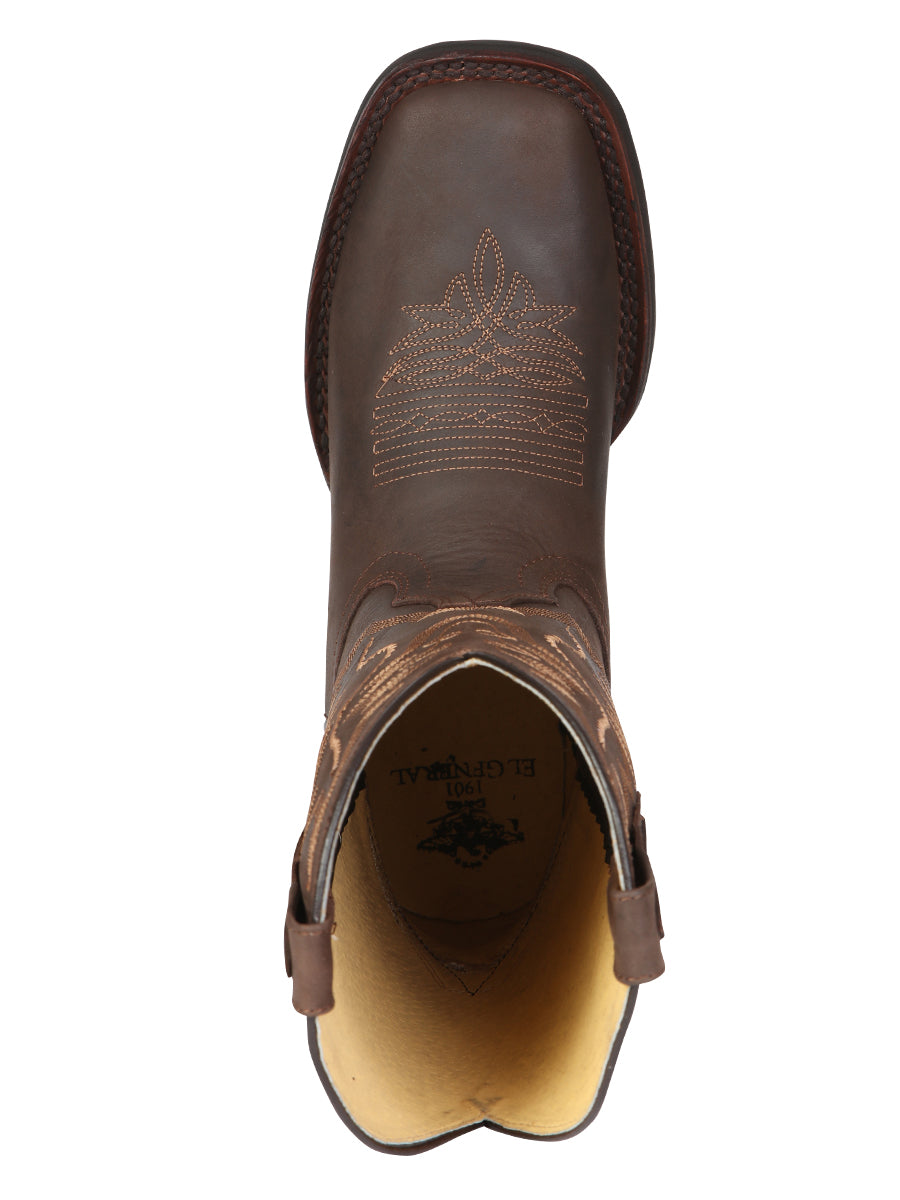 El General Women’s Rodeo Boots - Brown 45802
