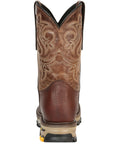 El General Men's Leather Work Boots - Made In Mexico - Vistone Bomber Brown 45805