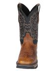 El General Men's Leather Work Boots - Made In Mexico - Redwood Brown 45811