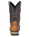 El General Men's Leather Work Boots - Made In Mexico - Redwood Brown 45811