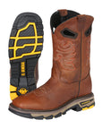 El General Men's Leather Work Boots - Made In Mexico - Kansas 45812