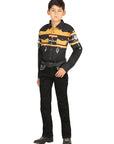 Boys Centenario Premium Bootcut Jeans - Black Denim 45841