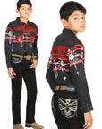 Boys Centenario Premium Bootcut Jeans - Black Denim 45843