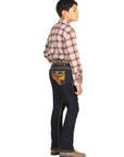 Boys Centenario Premium Bootcut Jeans - Rince Blue Denim 45844