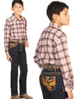 Boys Centenario Premium Bootcut Jeans - Rince Blue Denim 45844
