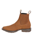 El Besserro Men's Leather Ankle Boot - Made in Mexico - Nubuck Tan 45875