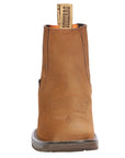 El Besserro Men's Leather Ankle Boot - Made in Mexico - Nubuck Tan 45875