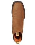 El Besserro Men's Leather Ankle Boot - Made in Mexico - Nubuck Tan 45875