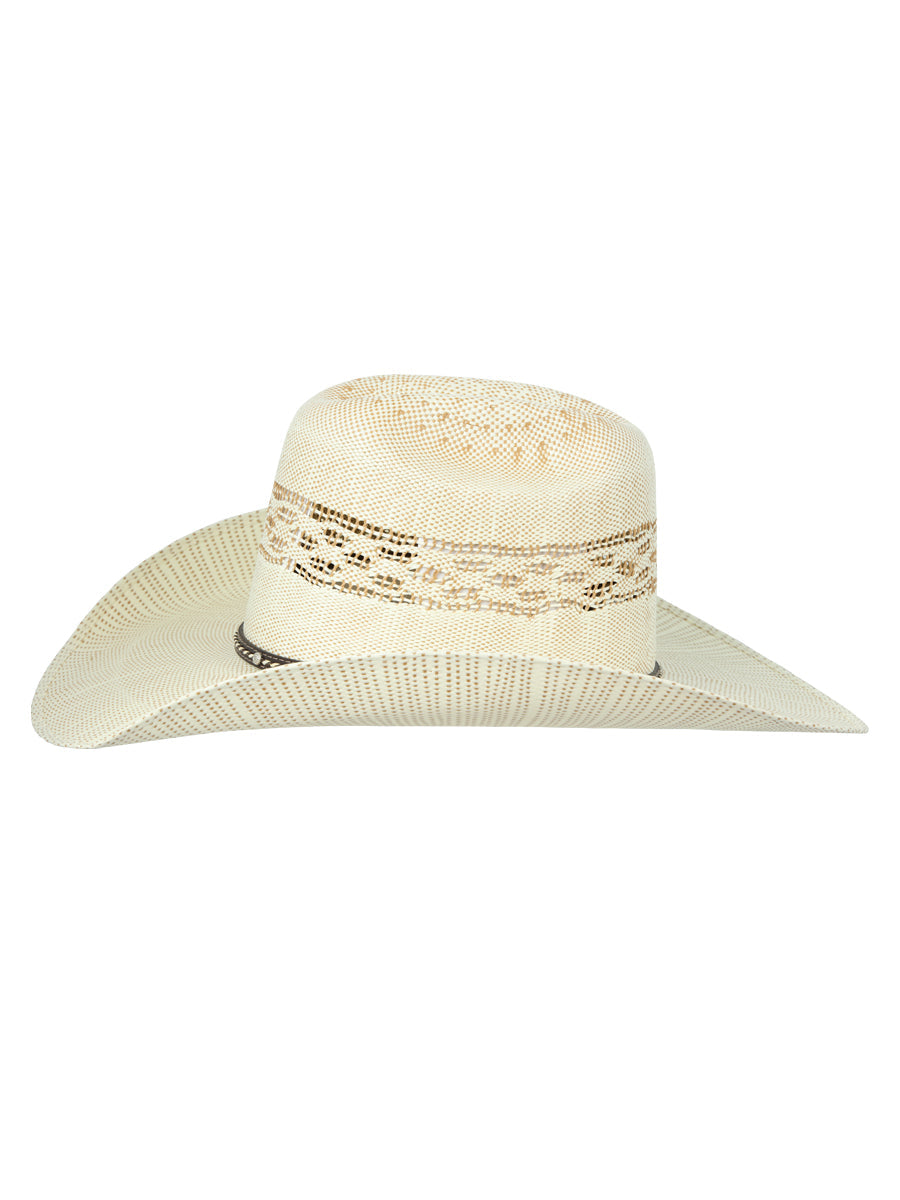 El General Men's 20X Bangora Western Hat — Ringers Crown in Ivory/Brown