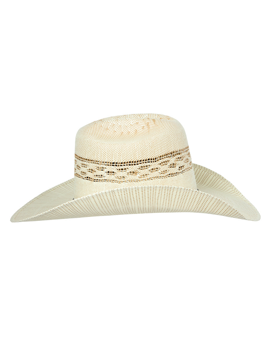 El General Men's 20X Bangora Western Hat — Ringers Crown in Ivory/Brown