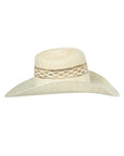 El General Men's 20X Bangora Western Hat — Ringers Crown in Ivory/Brown