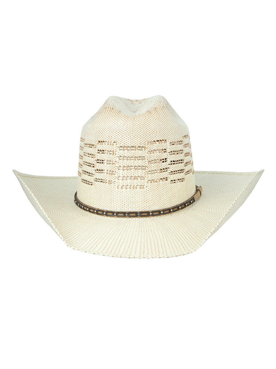 El General Men's 20X Bangora Western Hat — Ringers Crown in Ivory/Tan