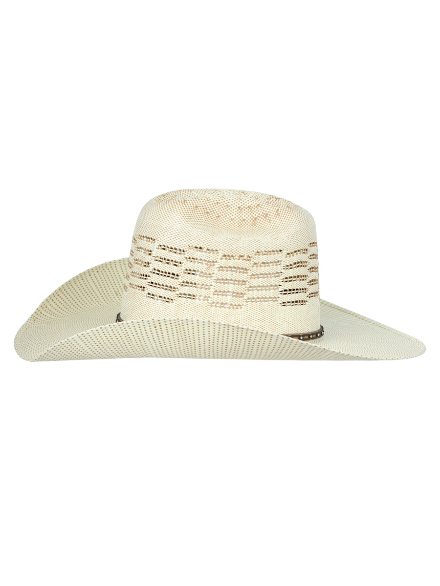 El General Men's 20X Bangora Western Hat — Ringers Crown in Ivory/Tan