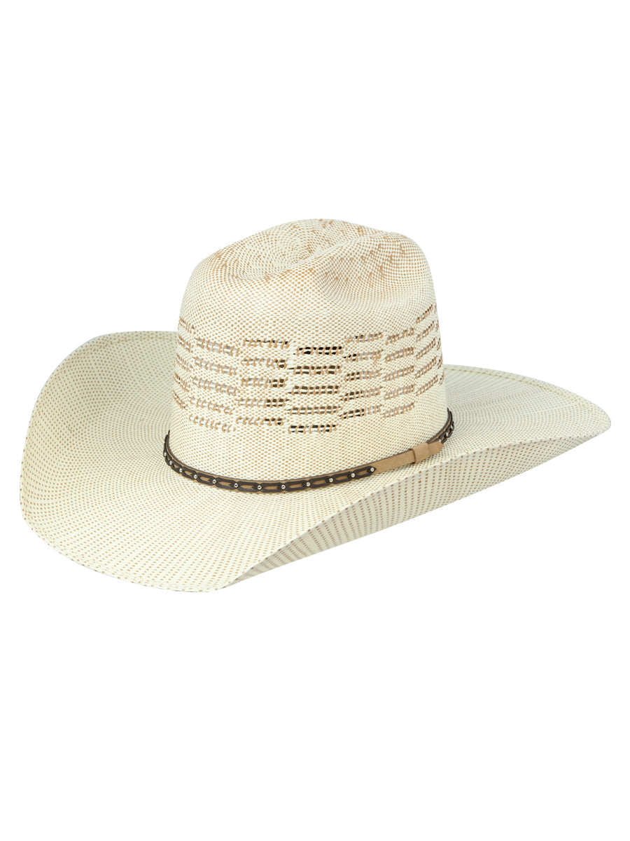 El General Men's 20X Bangora Western Hat — Ringers Crown in Ivory/Tan