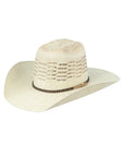 El General Men's 20X Bangora Western Hat — Ringers Crown in Ivory/Tan