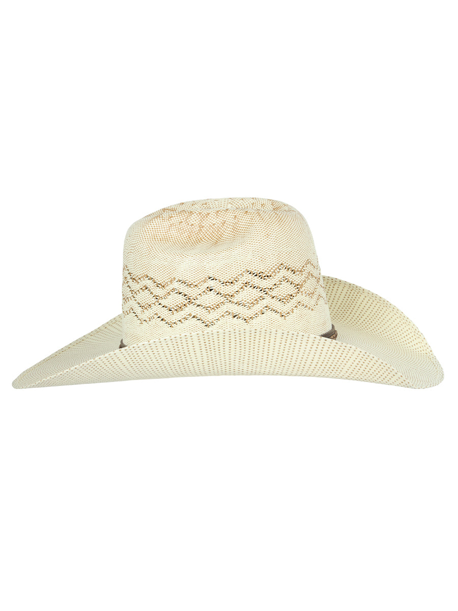 El General Men's 20X Bangora Western Hat — Ringers Crown in Ivory/Tan
