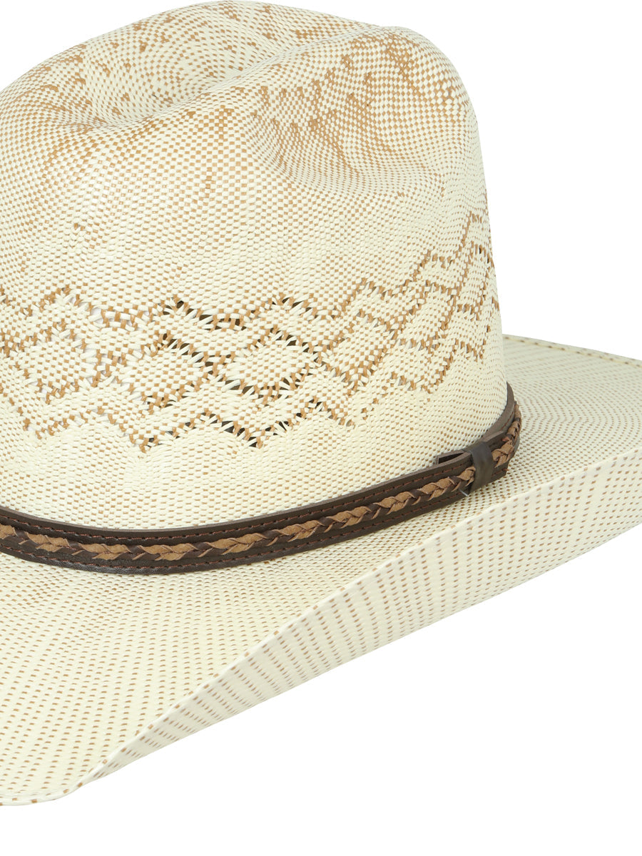 El General Men's 20X Bangora Western Hat — Ringers Crown in Ivory/Tan