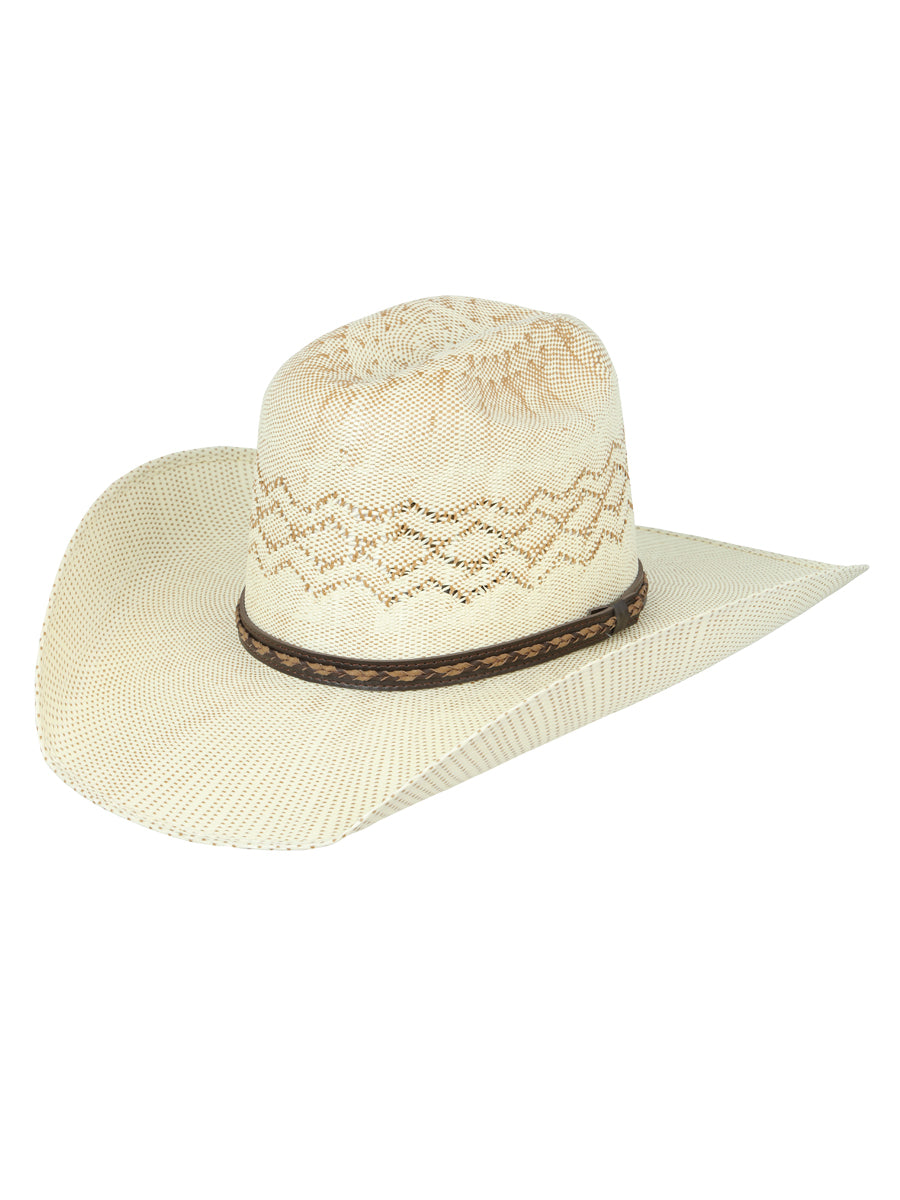 El General Men's 20X Bangora Western Hat — Ringers Crown in Ivory/Tan
