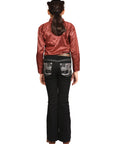 Girls Centenario Premium Bootcut Jeans -  Black Denim 45907