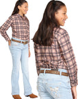Girls Centenario Premium Bootcut Jeans -  Light Blue Denim 45910