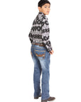 Boys Centenario Premium Bootcut Jeans - Blue Denim 45912
