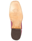 Women's El General Western Boot Crack Leather- Pink 45933