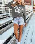Lucille Sleeve Crewneck top Long Sleeve Top