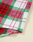Dream Plaid Casual Flannel Shacket