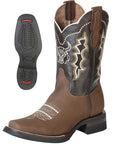 El General Rodeo Boot — Nubuck Camel