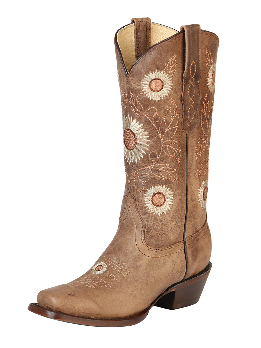 El General Rodeo Woman Boot in Alazan Orix