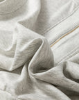 Solid Half Zip Polo Tee and Pants Set