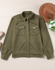 Remi Zip Up Flap Shirt