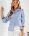 Caroline Long Sleeve Shirt Long Sleeve Top