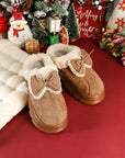 Brynlee Bow Decor Clog Slippers