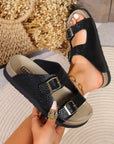 Isla Buckle Straps Beach Slippers