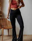 Mila High Waist Flared Leggings