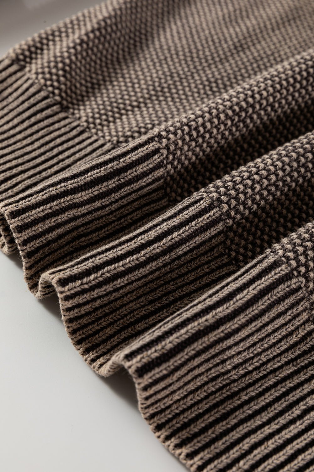 Aria Knit Sleeve Casual Sweater