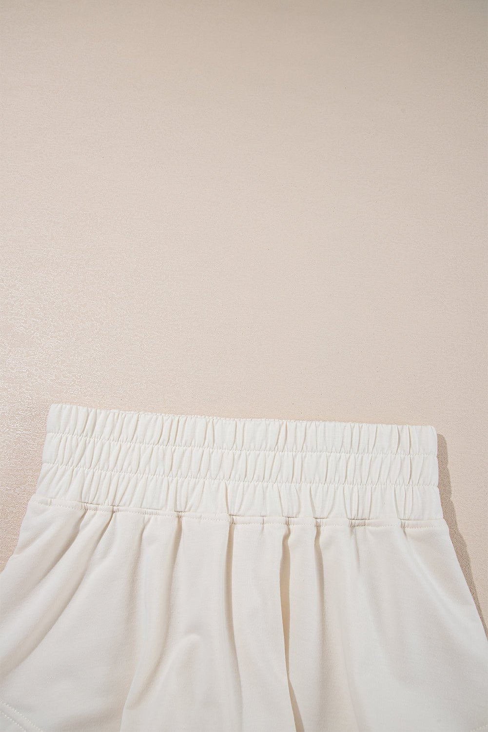 Solid Cropped Tee &amp; Ruffle High Waist Skort Set