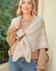 Edith Belt Triangle Shawl Scarf