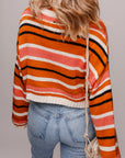 Mirissa Shoulder Cropped Pullover Sweater