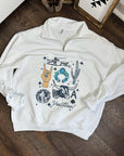 The Western Collage Quarter Zip
