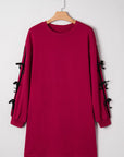 Priscilla Drop Shoulder Sweatshirt Dress