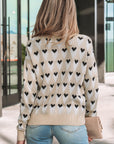 Aspyn Ribbed Trim Loose Sweater