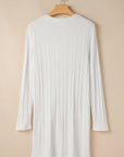 Gianna Ribbed Up Tunic Cardigan