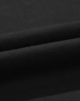Solid Tied High-Waist Pleated Sweatpants