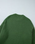 Julietta Mixed Textured Knitted Sweater